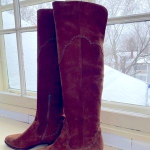 Frye Ray Grommet Over the Knee Boots